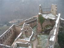 Eine Burgruine